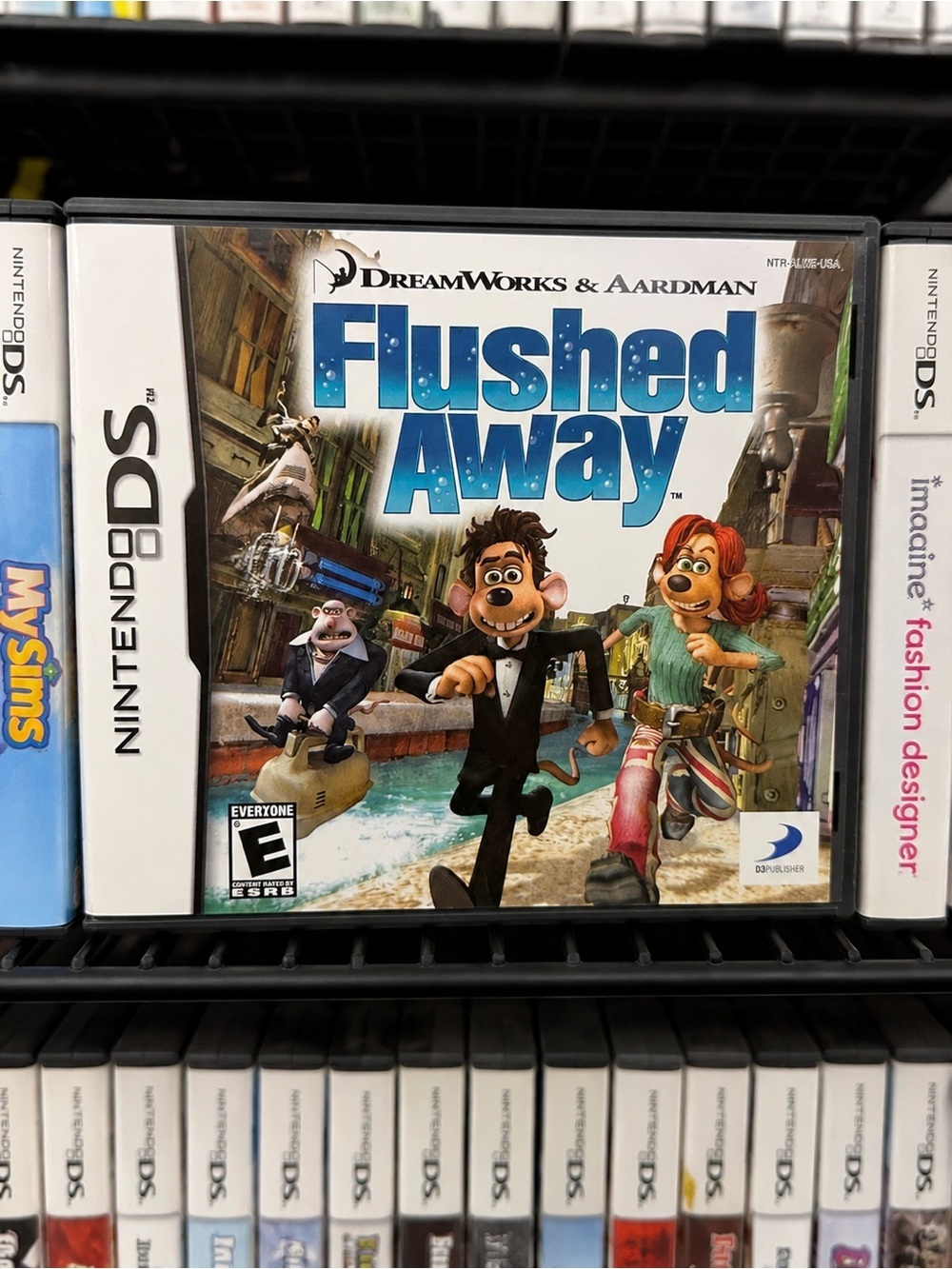 Nintendo DS Flushed Away Complete CIB Tested Working Like New